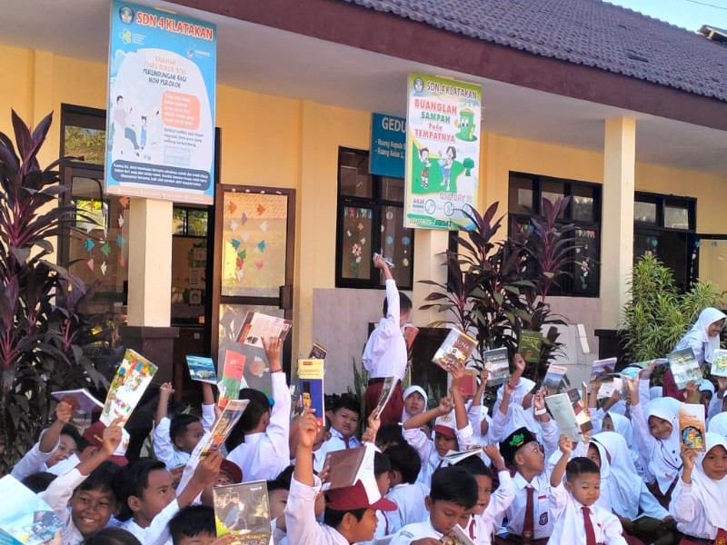 GEMAR MEMBACA & LITERASI DI SDN IV KLATAKAN TAHUN 2025